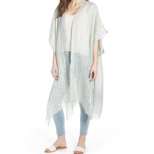 ✔️NWT-TREASURE & BOND|Oversized Linen Ruana|OS